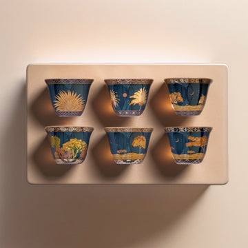 Blue Moon Gahwa set - set of 6 pcs