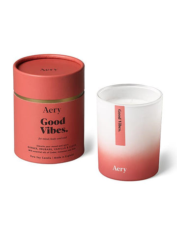 Good Vibes Candle - Ginger Rhubarb Vanilla 200g