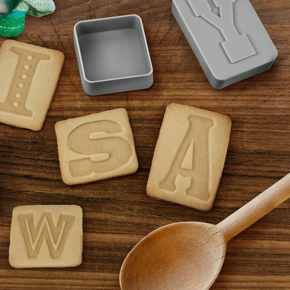 Letter Pressed Cookie Cutter