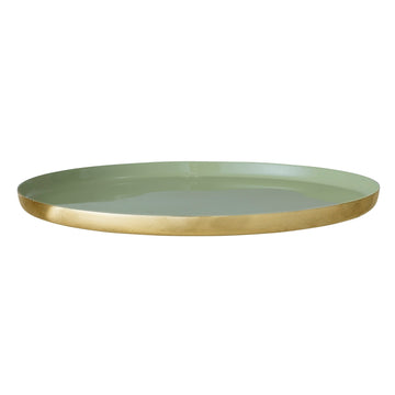 Tray Green Aluminum