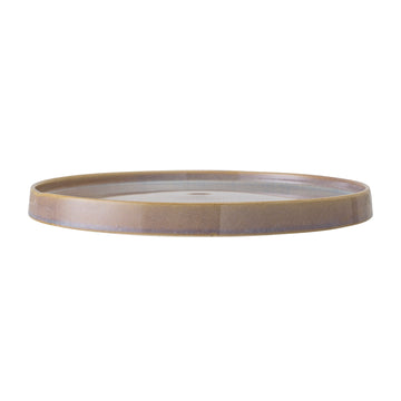 Tray Light Brown, Stoneware