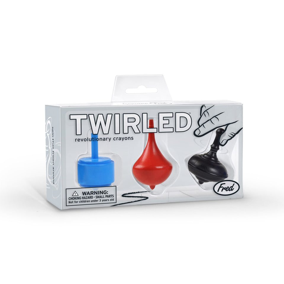 Twirled Spinning Top Crayons
