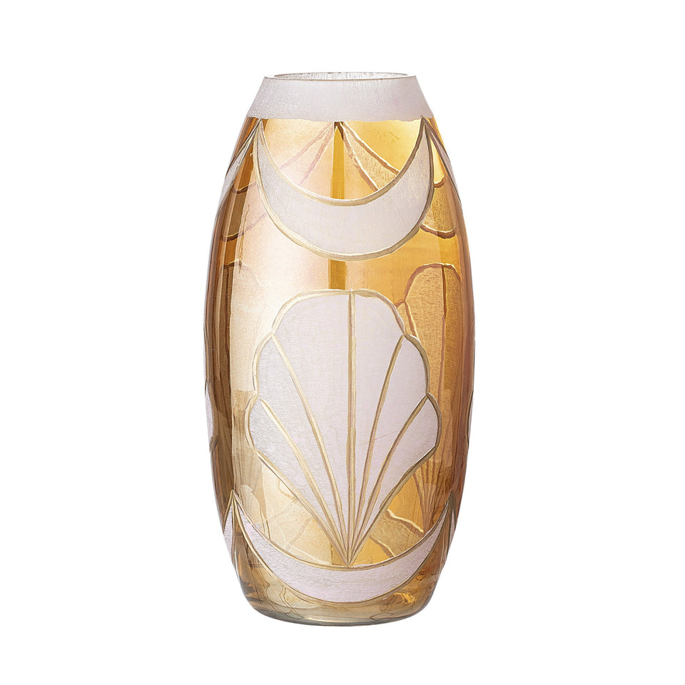 Vase, Multi-color, Glass