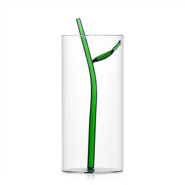 Foglia Green Leaf Vase