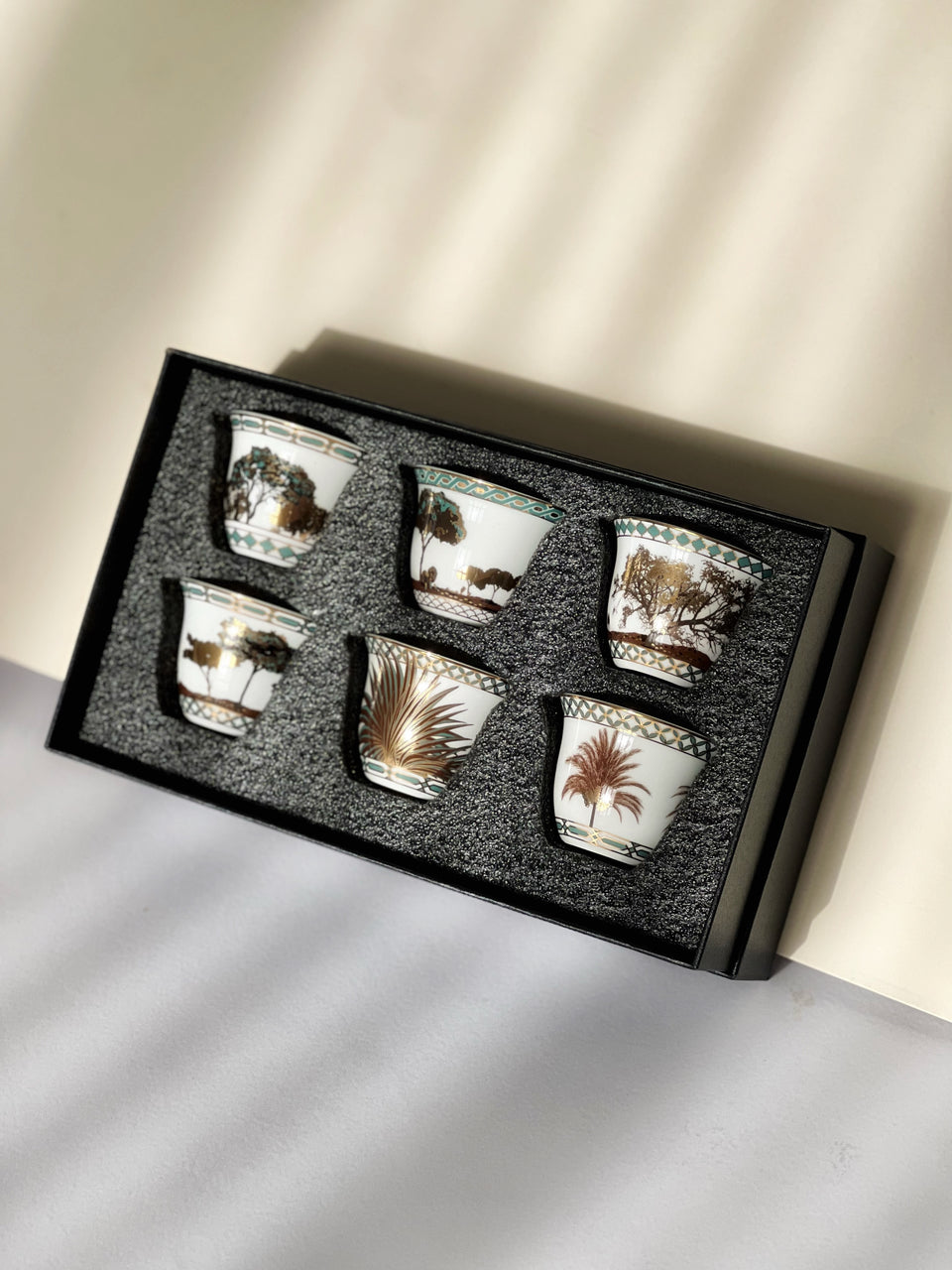 Trees of Time Gahwa Cups - 6pcs