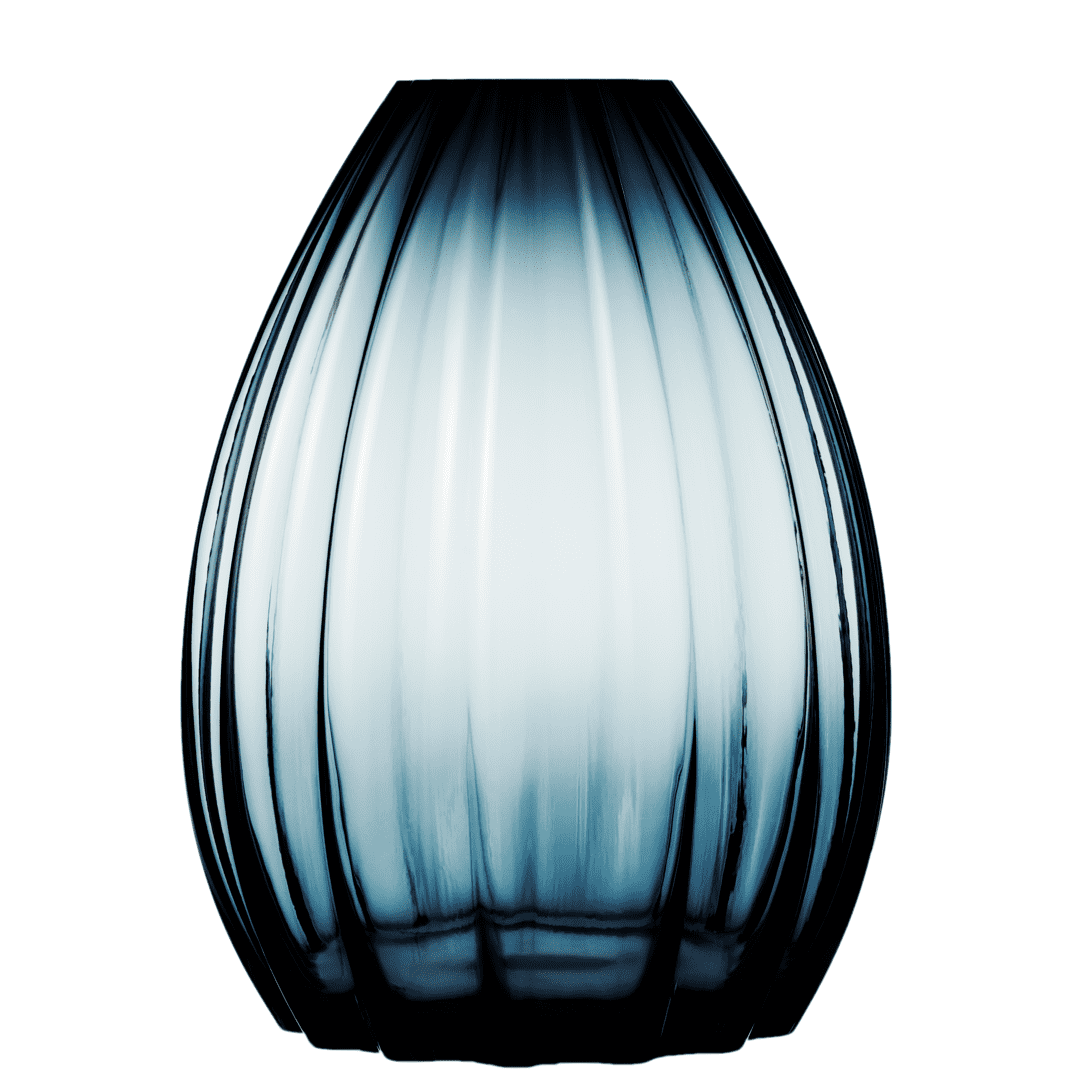 2Lip Vase dark blue 2 sizes