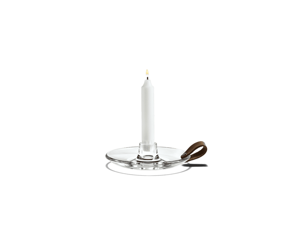 DWL Chamber candle holder 16 cm  clear