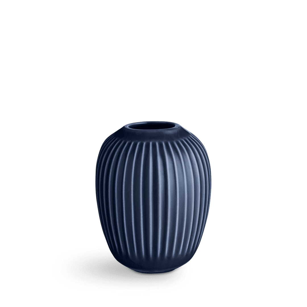 Hammershøi Vase Indigo