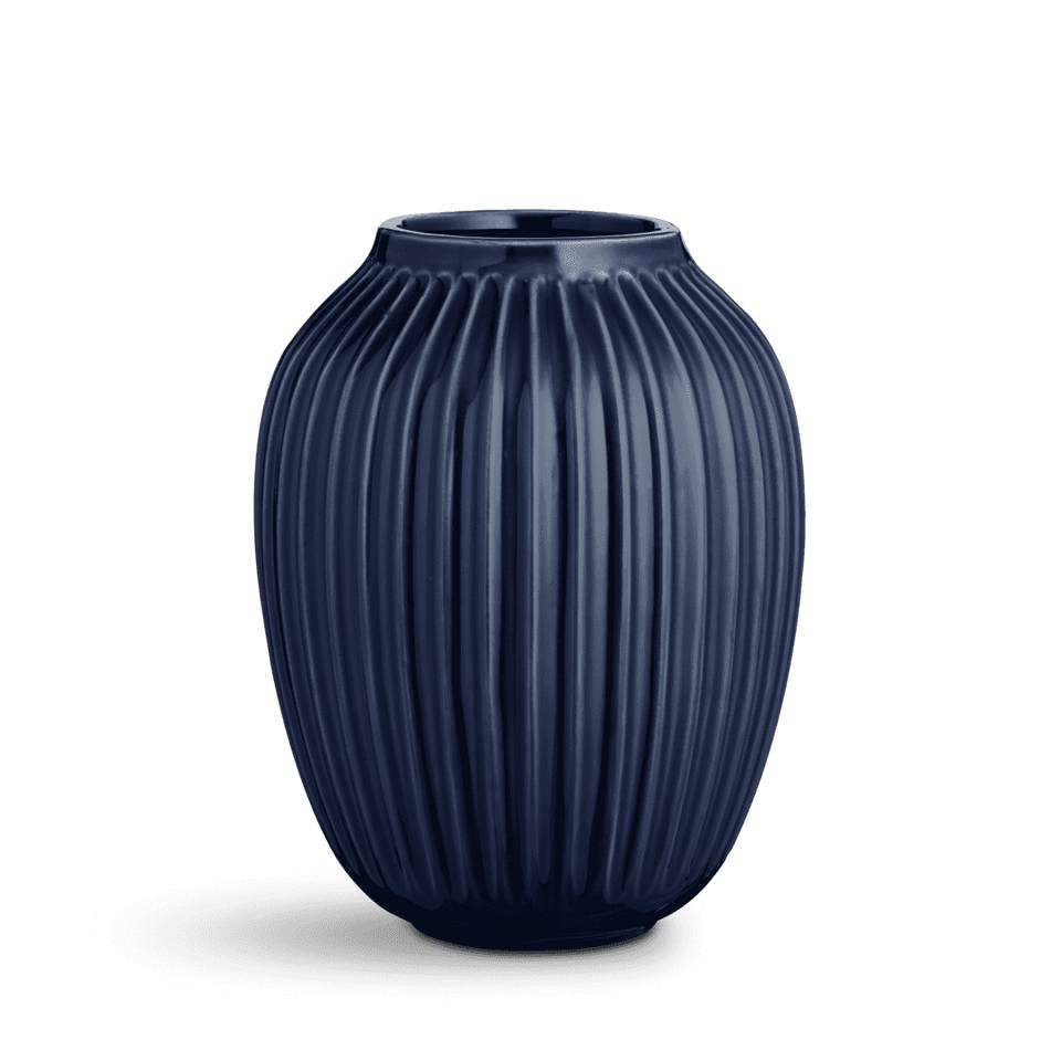 Hammershøi Vase Indigo