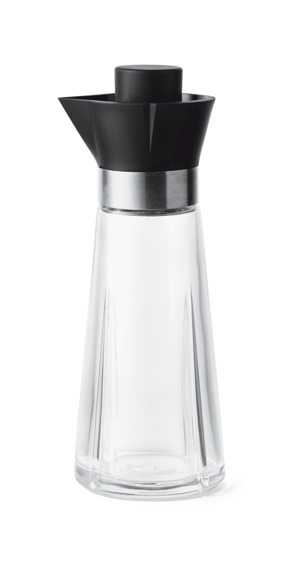 GC Oil and vinegar bottles H18.5 cm  black/steel