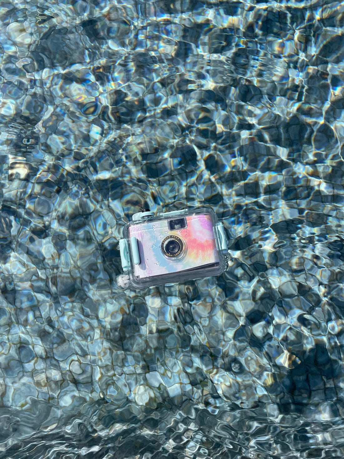 Underwater Camera Tie Dye Tie Dye