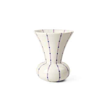 Signature Vase H15 cm purple