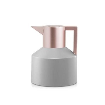 Geo Vacuum Flask - Rosegold / Grey