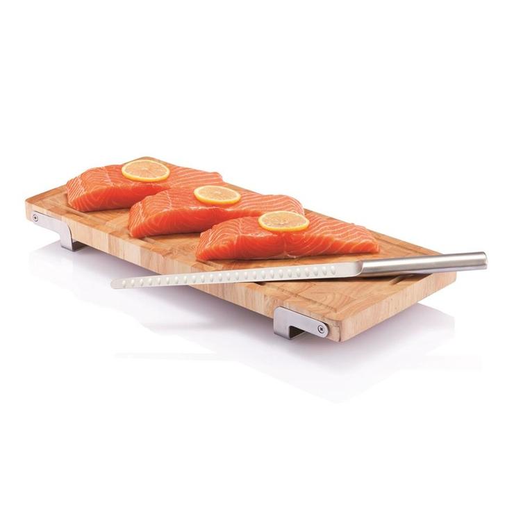 Laxx Board with Salmon Knife