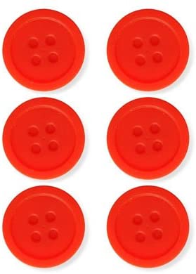 Silicone Tea Buttons, Set of 6