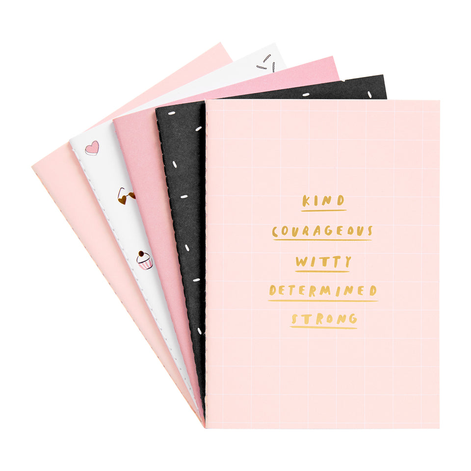 A6 Essential Notebooks 5PK: Your Story