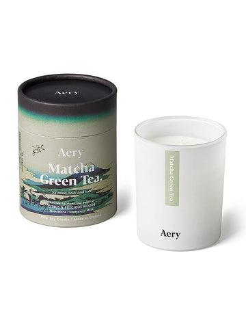 Matcha Green Tea Candle - Citrus & Precious Woods