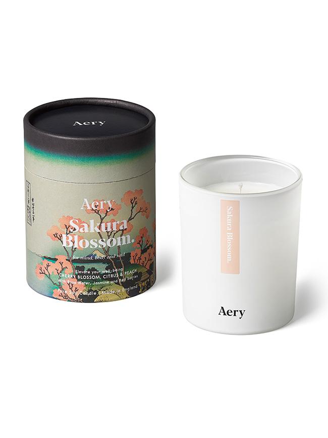 Sakura Blossom Wax Candle - Cherry Citrus Peach