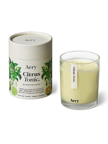 Citrus Tonic Candle - Lime Bergamot Mandarin