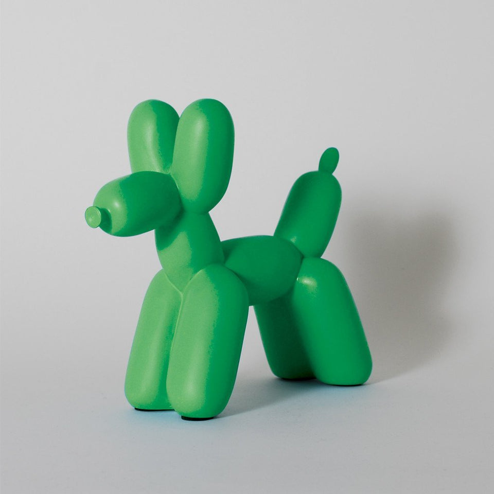 Big Top Ballon Dog Ceramic Bookend – Kelly Green