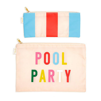 Carryall Duo - Pool Party + National Stripe