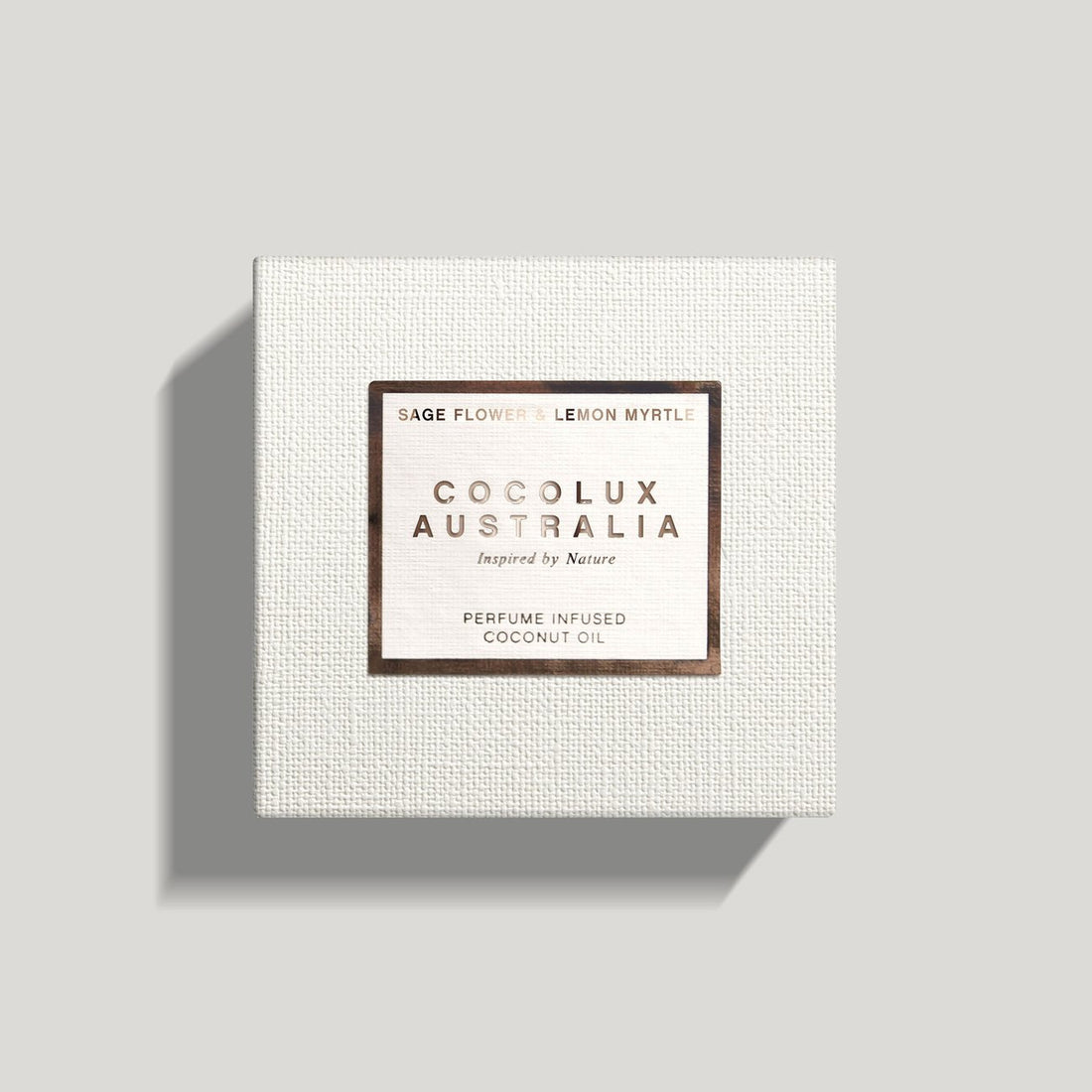 Cocolux - Sage Flower & Lemon Myrtle - Small Sol Copper Candle