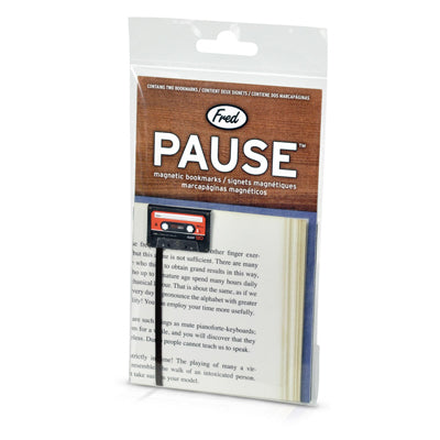 Pause - Cassette Bookmarks