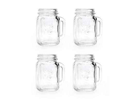 Mason Jar Shot Glasses Set Of 4