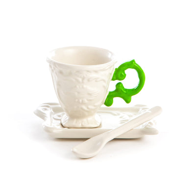 I-Wares Porcelain Coffee Set - Green