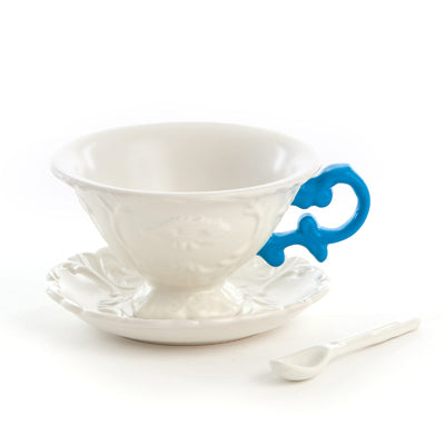 I-Wares Porcelain Tea Set - Blue