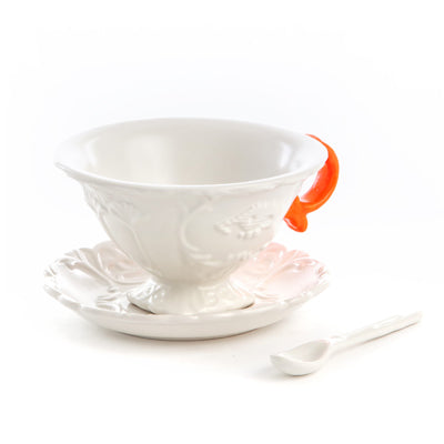 I-Wares Porcelain Tea Set - Orange