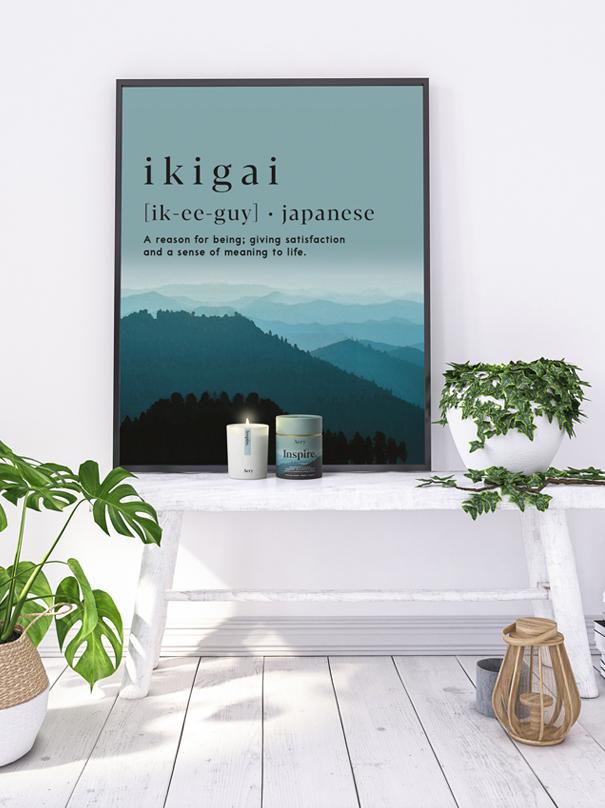 Inspire Candle - Rosemary Eucalyptus Cedar