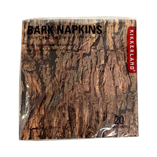 Pine Bark Napkins, Set of 20