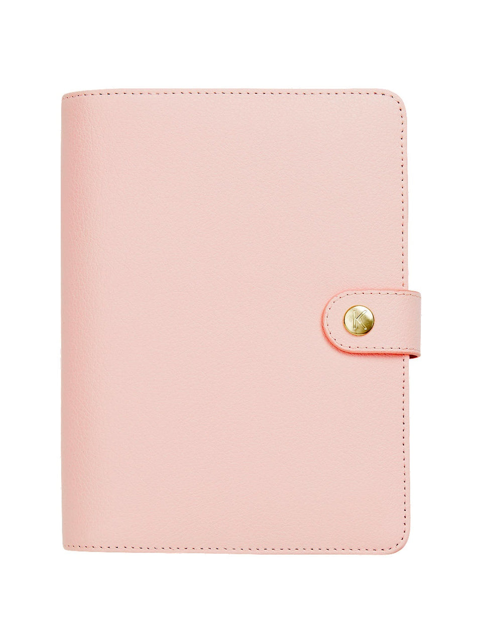 Leather Personal Planner - Pink, Medium