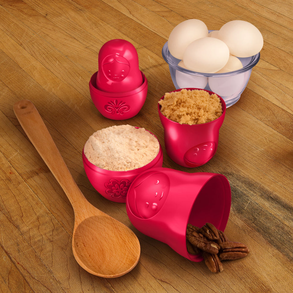 Matryoshka Measuring Cups and Spoons by Fred