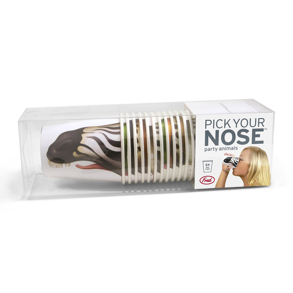 PICK YOUR NOSE - Animal Nose Cups