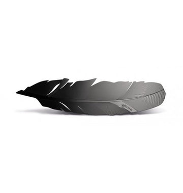 Kosha Feather Bookmark - Black Gold