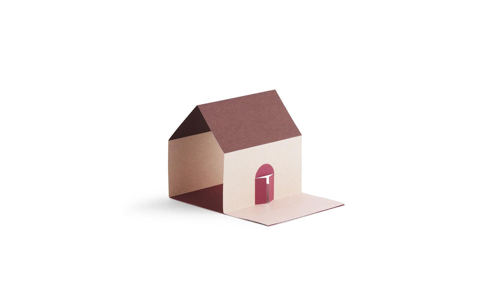 NC Daily Fiction Sticky Notes House,Pink