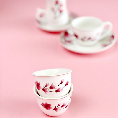 Cherry Blossom Tea & Gahwa Set