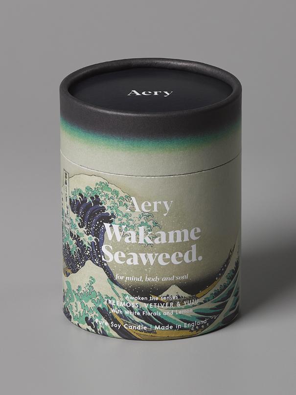 Wakame Seaweed Candle - Treemoss Vetiver Yuzu